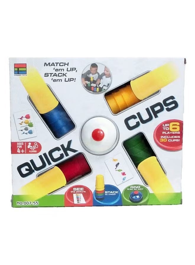 Spin Master Games 30 Piece Quick Cups Set Multicolored Durable And Long Lasting Attractive - Image 1