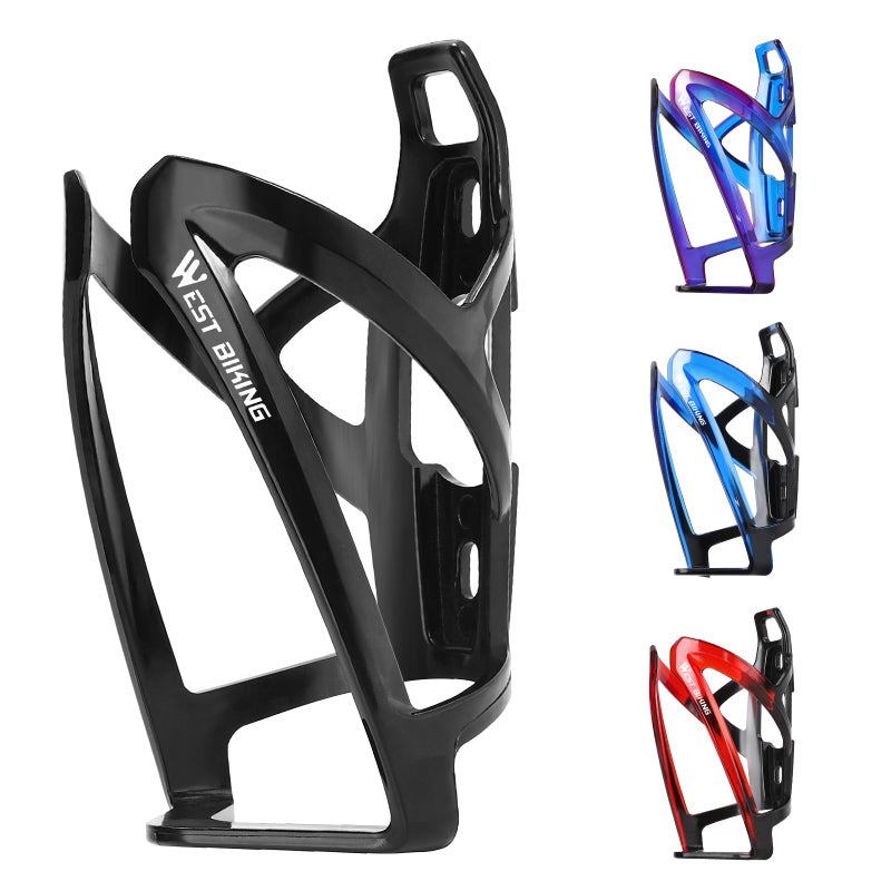 West Biking Bike Water Bottle Cages Ultra-Light Durable PC Bicycle Bottle Holder with Screws Tool, Easy Installation Bicycle Drink Cup Holders Cycling Kettle for MTB Road Bikes - Image 1