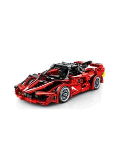 SEMBO Sembo 8155 - FXXK car building blocks - 535 pcs - Red  - Image 1