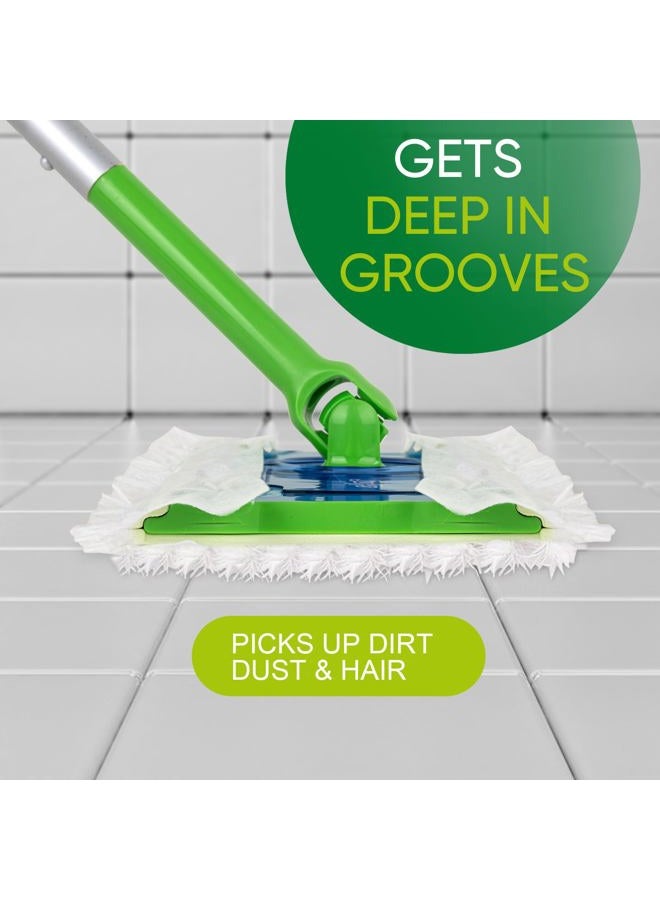 YHOVID XL Heavy Duty Dry Sweeping Cloths for Swiffer Sweeper Mop, Microfiber Duster Mop Pads Refills for Cleaning Hardwood Floor Dust and Pet Hair, Disposable (60) - Image 4