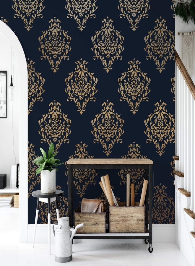 Stencil Revolution Damask Wall Stencil - Large Pattern, Wallpaper, DIY Home Decor Project - Image 4