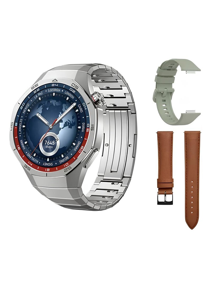 Kalobee SK 40 Smart Watch AMOLED Screen with 3 Straps and Wireless Charging Multicolour - Image 1
