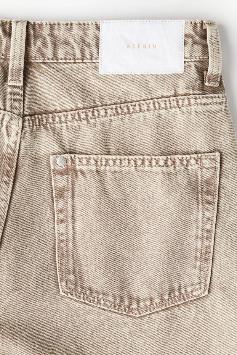 H&M Bermuda Baggy High Denim shorts