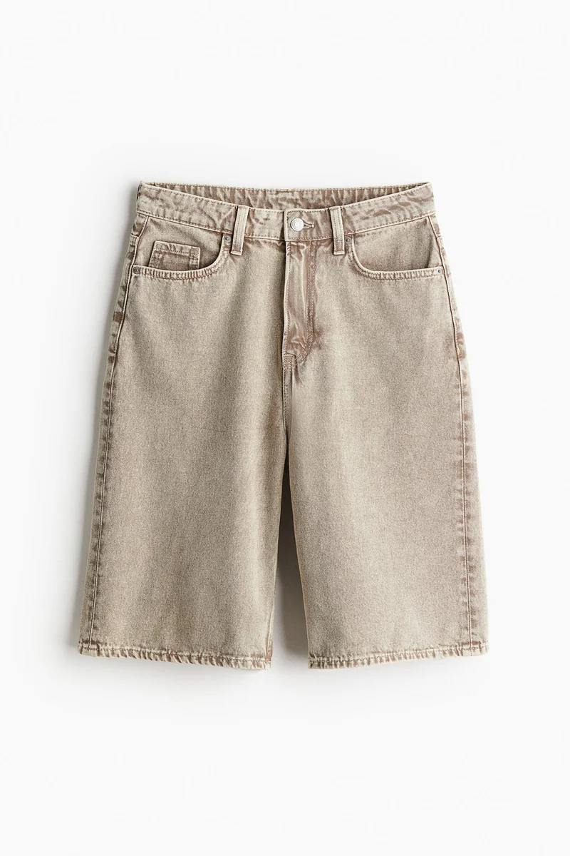 H&M Bermuda Baggy High Denim shorts