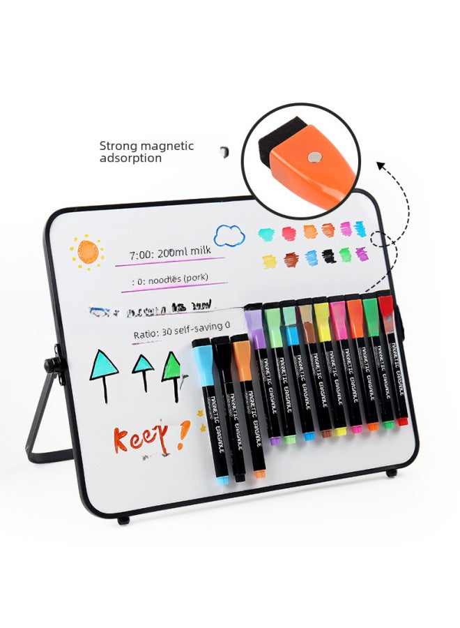 YIHUI Magnetic Whiteboard Pen Large Capacity Fine Head Plastic Water-based Children Erasable Floating Pen No Mark Marker - Image 3