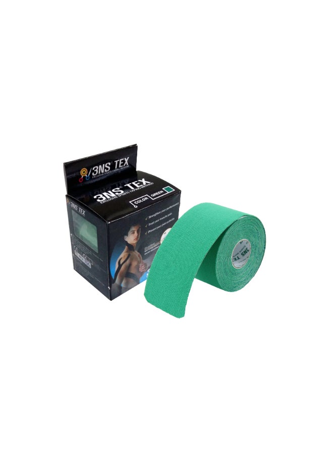 3Ns Tex Sports Tape Green 5Cm X 5M