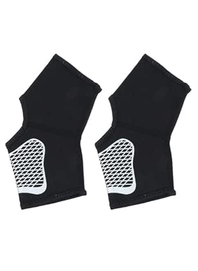 Ankle Compression Sleeve 2 Pack Breathable Lightweight Support for Running Athletic Use Size L - Image 1