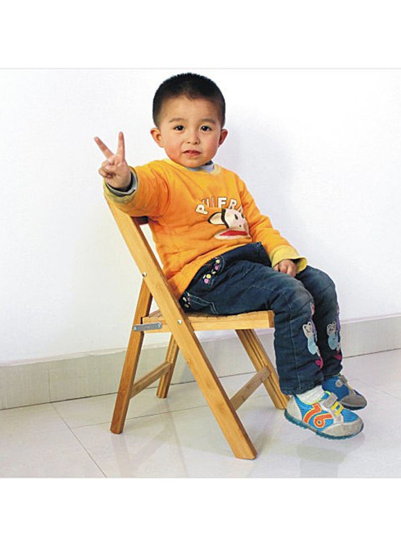 LINGWEI Chair Bamboo Folding Chair Backrest Bamboo Legs - Image 5