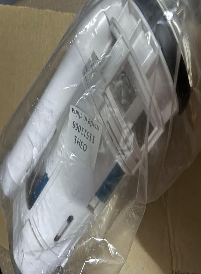 Doublelife White 20.5cm Height Water Tank Connected Dual Flush Fill Toilet Cistern Inlet Drain Valve Repair - Image 5