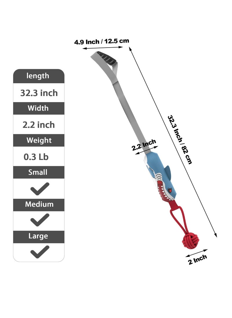 Dog Tug of War Toy, Dog Rope Toys Indestructible Dog Toys, Dog Chew Toys for Aggressive Chewers, Tough Puppy Teething Chew Toys for Boredom, Dental Cleaning, Great for Small to Large Breed (Shark)