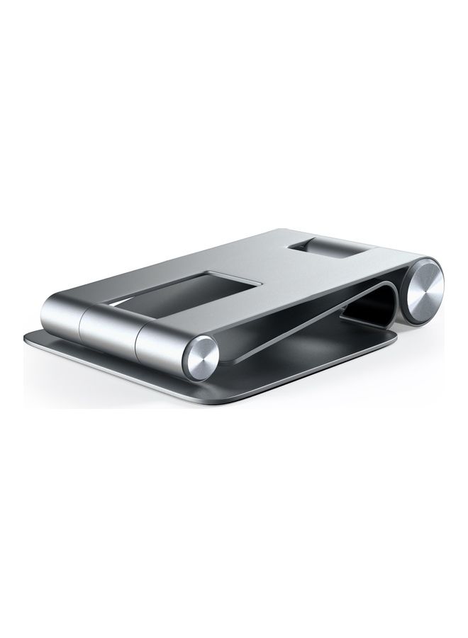 SATECHI Foldable Tablet And Phone Stand Space Grey - Image 2