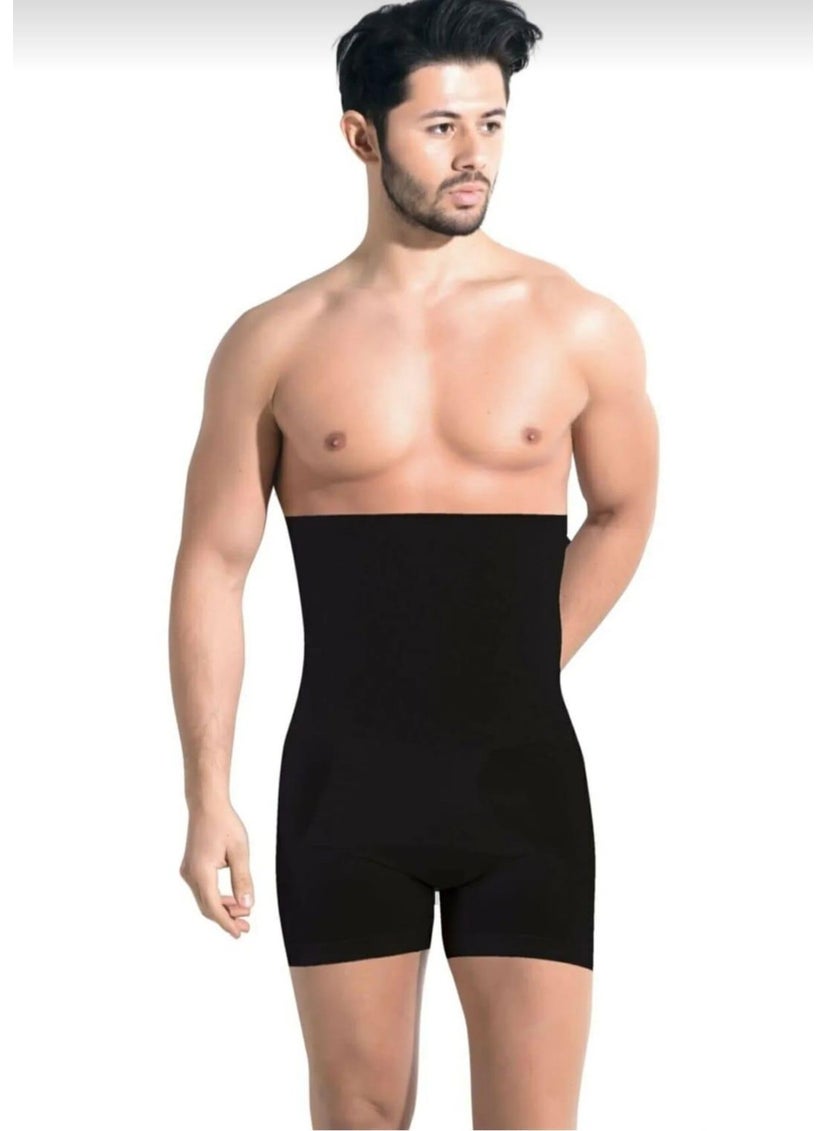 Form Angel - 6013 Men's High Waist Boxer Corset Single - Image 1