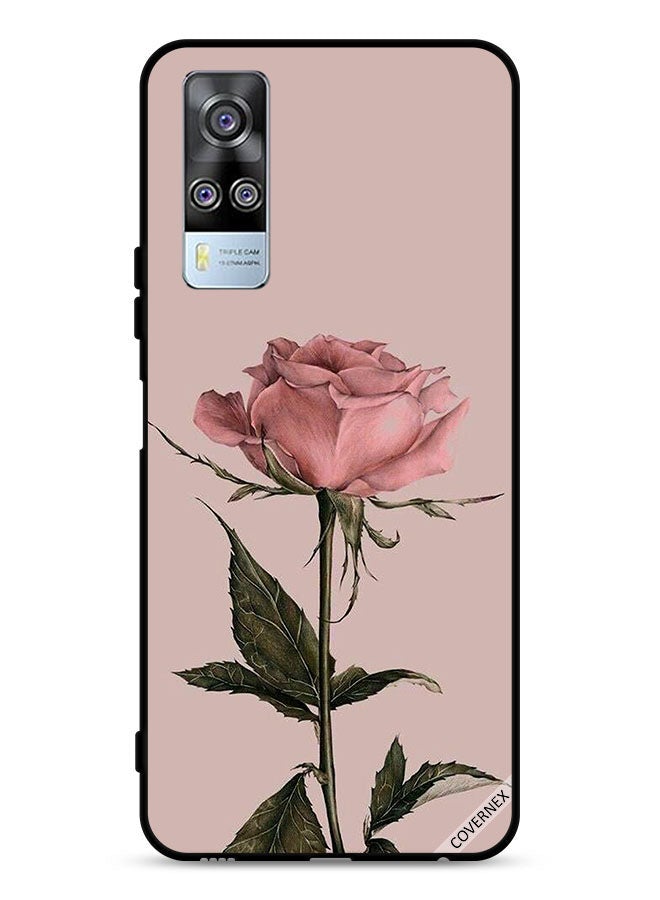 Covernex vivo Y53s 4G Protective Case Cover Peach Rose - Image 1