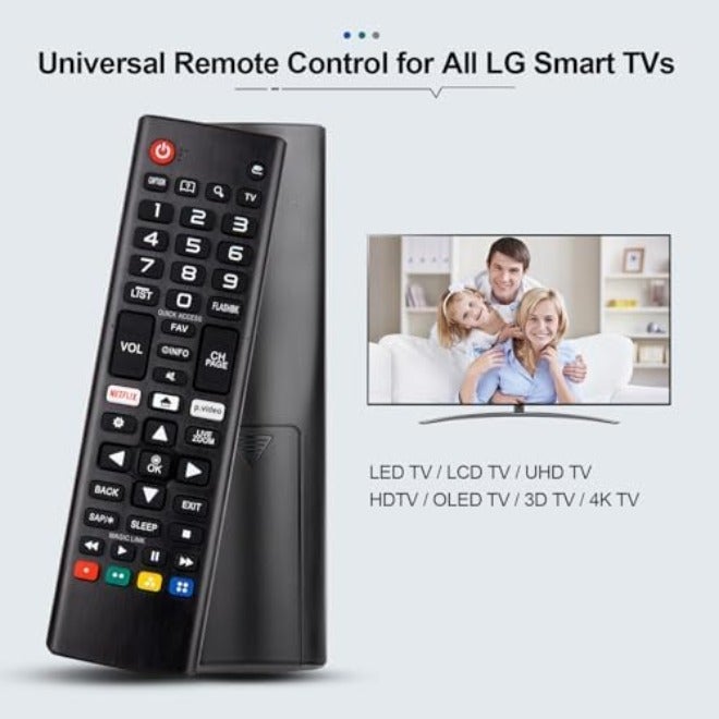 EWO'S جهاز تحكم عن بعد عالمي لجميع تلفزيونات LG الذكية LCD LED OLED UHD HDTV بلازما ماجيك 3D 4K Webos TV موديلات AKB75095307 AKB75375604 AKB75675304 AKB74915305 AKB76037601 AKB75675313 AKB75855501 AKB76040302 - Image 4