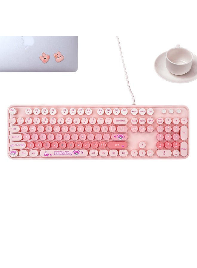 KUYING New Wired E-Sports Game Mechanical Keyboard 