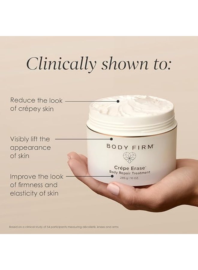 Crepe Erase Advanced Body Repair Treatment, Anti-Aging Skin Care Moisturizer for Body and Neck, Firming Cream to Support Wrinkle & Crepe Skin, Promotes Natural Elastin & Collagen Production, 10 oz - Image 2