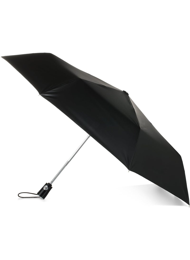Totes - totes Canopy Print Auto Open Close Umbrella Raindrops - Image 1