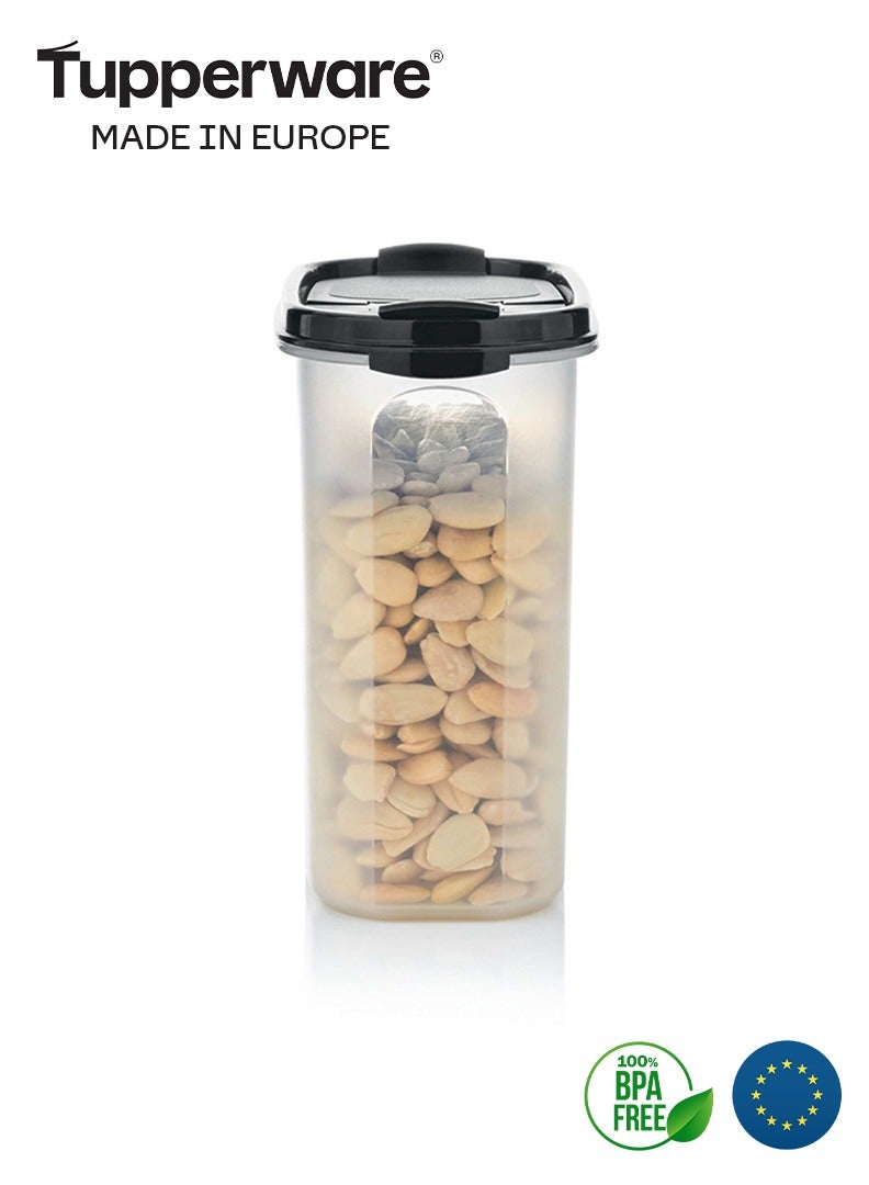 توبروير علبة بلاستيك تخزين 1.7 لتر بالغطاء من تابروير-اسود - Image 3