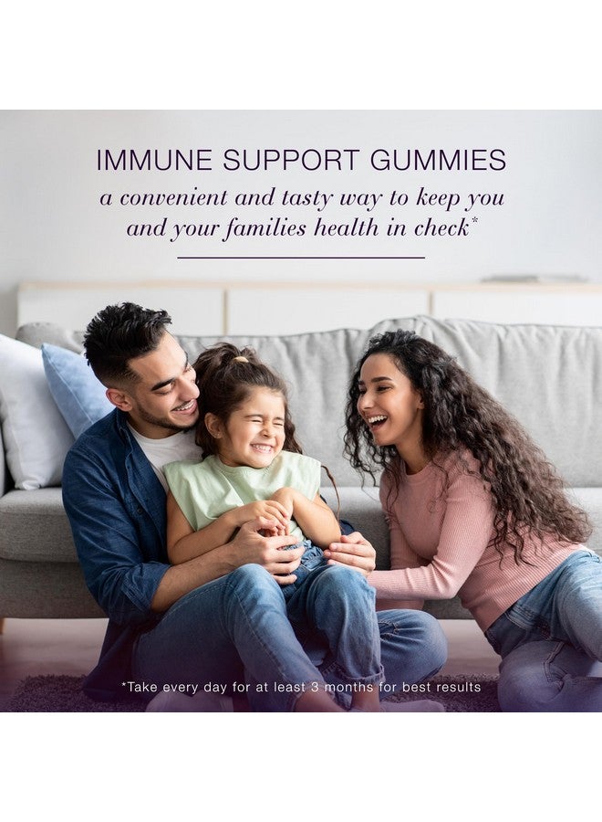 NEW NORDIC Elderberry Vegan Gummies, Sugar Free Chewable Immune Support with Vitamin C for Adults and Kids 4+, No Artificial Colors or Flavors, 60 Count (Pack of 1) - Image 3