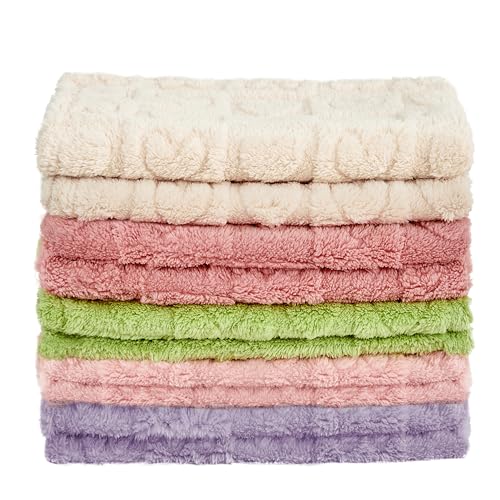 Yurhap Fleece Baby Blanket Heart Checkered Blanket, Ultra Soft Cozy Baby Blankets for Boys Girls, Fluffy Infant Toddler Newborn Receiving Blankets for Crib Stroller 30”×40” (Green) - Image 5