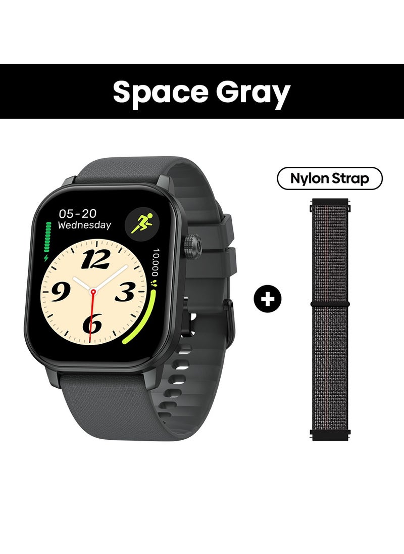 Zeblaze 2.01" Smart Watch for Men & Women – Make Calls, Heart Rate/SpO2/Stress Monitor – IP68 Waterproof – Interchangeable Straps&GPS – 7-Day Battery  - Image 2