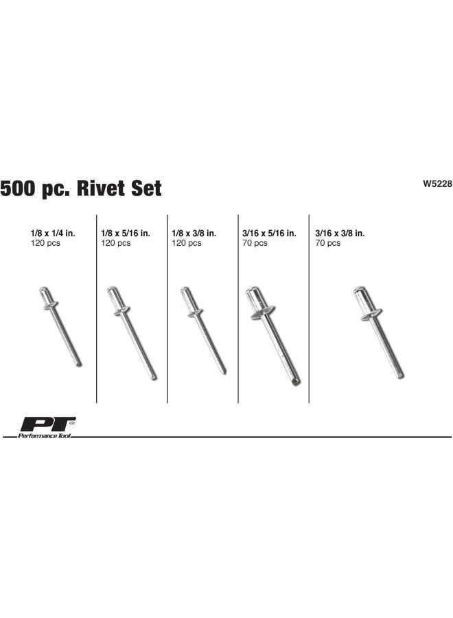 Performance Tool W5252 Rivet Assortment - Image 2