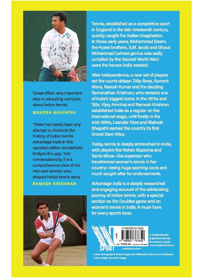 Advantage India: The Story of Indian Tennis