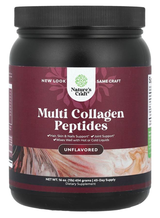 Multi Collagen Peptides Unflavored 16 oz (454 g)