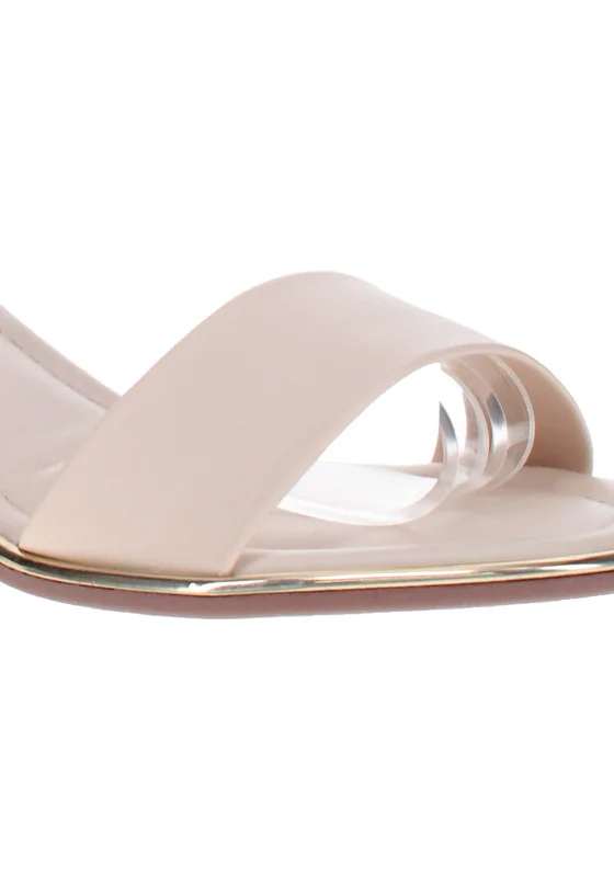 بيرا ريو Beira Rio Ladies Low Heel Sandals Cream | Made In Brazil