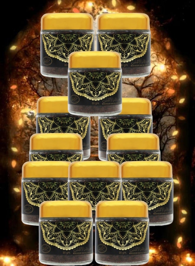 MARAHIB 11 Pieces Bakhour Dar Al Andalus 30g - Image 1