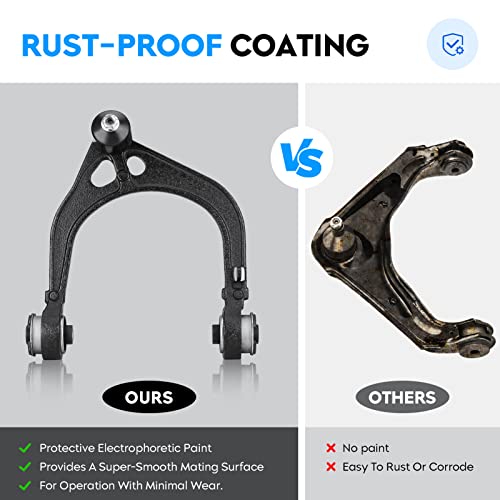 AEagle 14PCS Front Control Arms with Ball Joints for Chrysler 300 Dodge Challenger Charger Magnum 2WD RWD 2005-2010 | Suspension Kit Tie Rod Ends Sway Bar End Link Replaces K620177 K620178 K620258 - Image 3