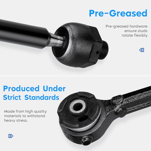 AEagle 14PCS Front Control Arms with Ball Joints for Chrysler 300 Dodge Challenger Charger Magnum 2WD RWD 2005-2010 | Suspension Kit Tie Rod Ends Sway Bar End Link Replaces K620177 K620178 K620258 - Image 4