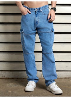 HIGH STAR Men’s Straight Fit Indigo Jeans – Stylish and Versatile  - Image 2