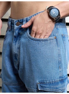 HIGH STAR Men’s Straight Fit Indigo Jeans – Stylish and Versatile  - Image 3