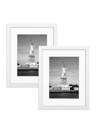 ENJOYBASICS 11x14 Picture Frame White Poster Frame Display Pictures 8x10 with Mat or 11x14 Without Mat Wall Gallery Photo Frames 2 Pack - pzsku/ZE1996D385C65C38C57F2Z/45/1749718269/ba864d19-7b05-4dda-8176-b38c1c783483