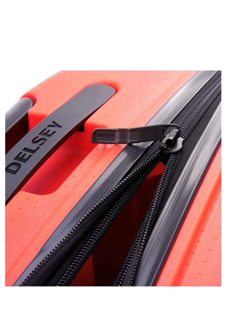 ديلسي _باريس Belmont+ 71cm Hardcase 4 Double Wheel Non-Expandable Check In Luggage Trolley Faded Red
