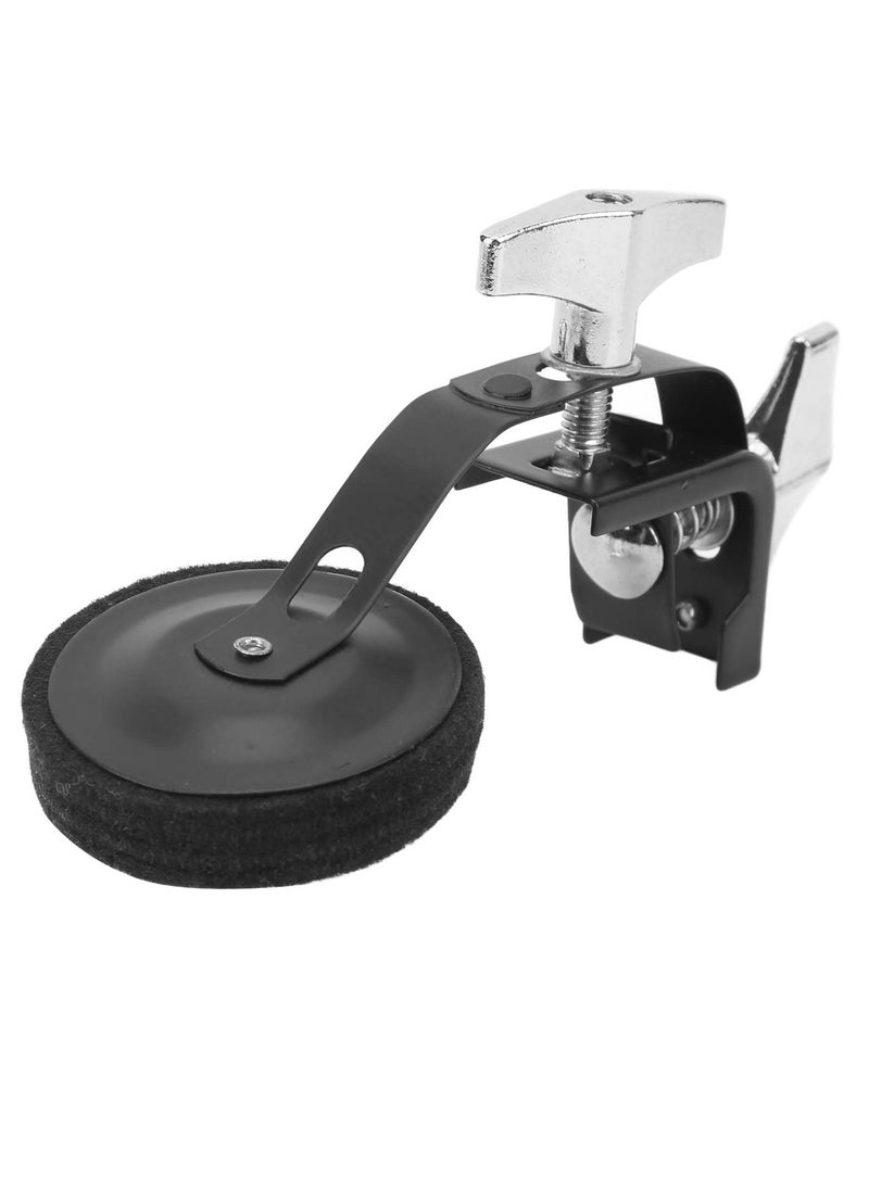 Drum Damper Clamp Drum Damper Mute Silencer Felt Drum Damper WC308 Felt Muffler Kit Percussion accessories Metal Knobs Adjustable Stable Low Noise Shockproof Tone Control System