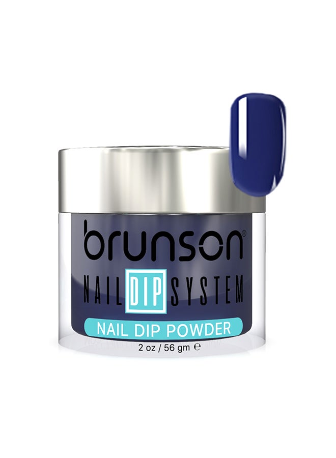 brunson Nail Dip Powder Dip And Buff System Color 56gm, French Nail Art Starter Manicure Salon DIY At Home Odor Free And Long Lasting No Needed Nail Lamp Curing BDK150