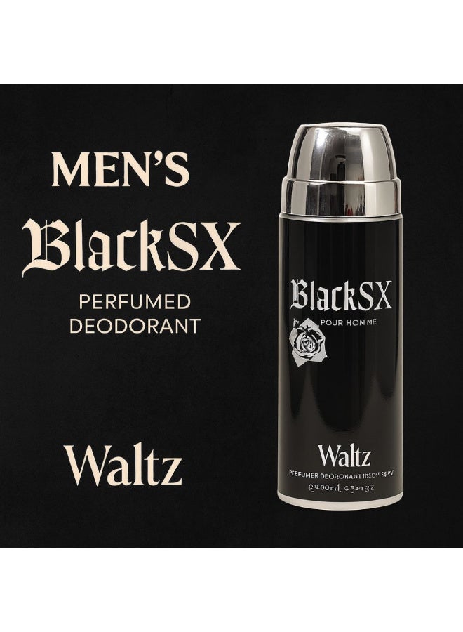 Waltz رذاذ الجسم ديو دورانت عطر والتز بلاك SX للنساء - 200 مل - Image 2