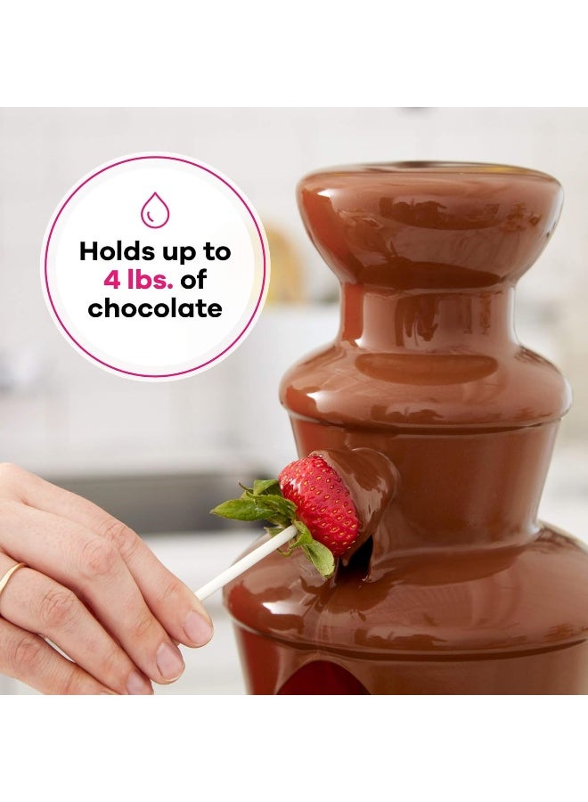 Wilton Wilton Chocolate Pro Chocolate Fountain - Chocolate Fondue Fountain, 4 lb. Capacity - Image 5