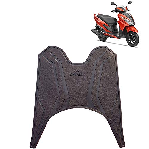 Ramanta Grazia BS6 Mat Anti-Slip Foot Mat Washable Floor Mat/Foot Mat Compatible Only with Grazia BS6 (1 PC - PVC, Black) - Image 1
