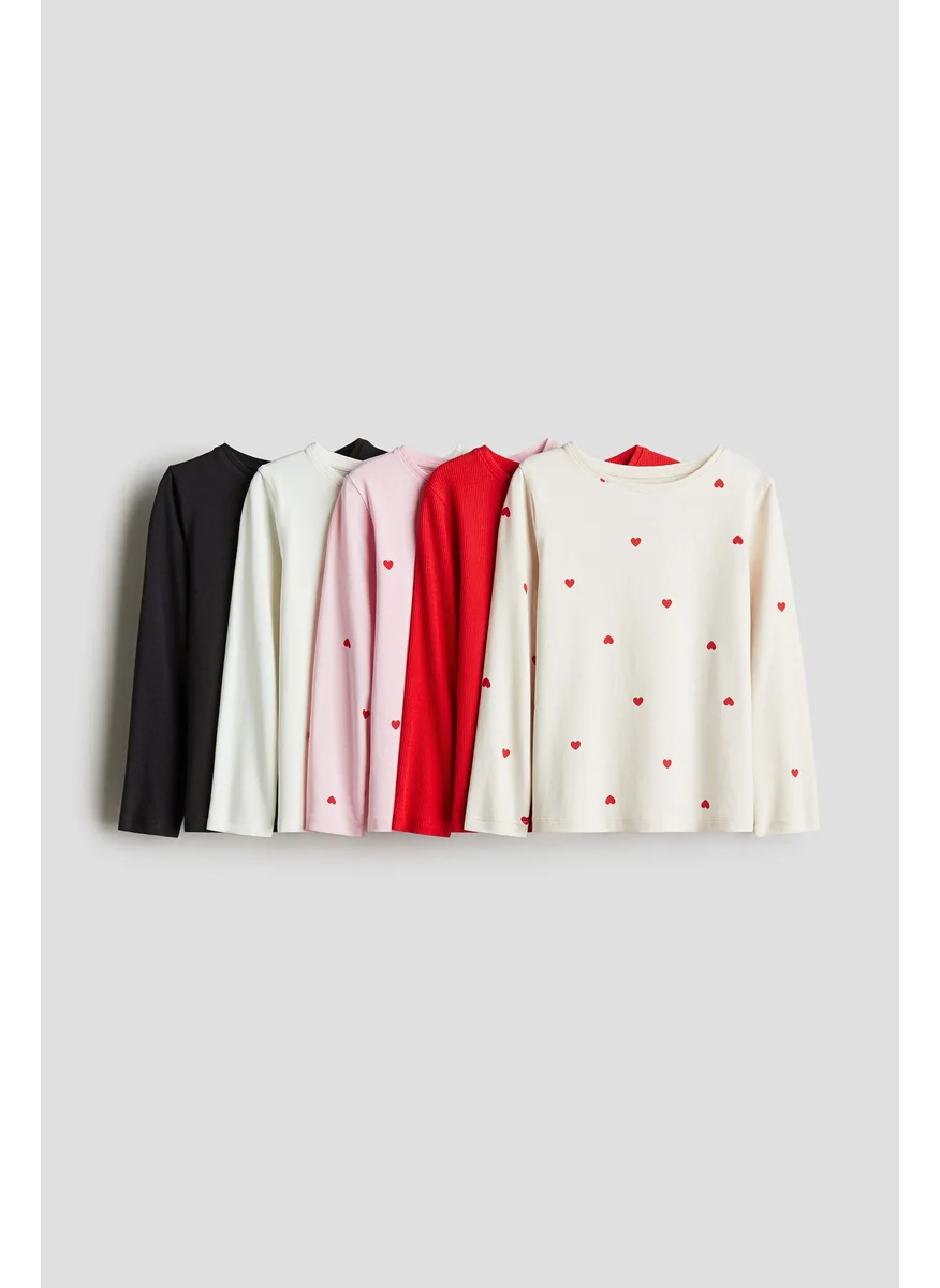 H&M 5-Pack Jersey Tops