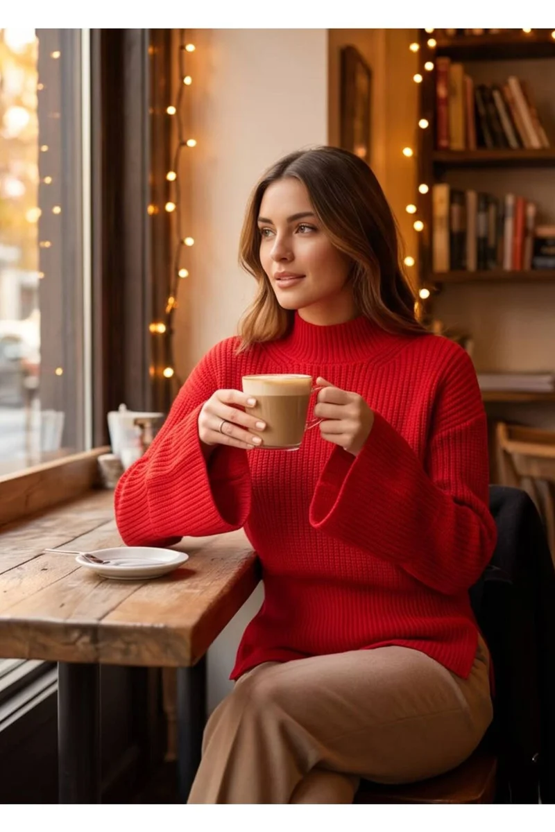 رايفان RYVAN Women's Knit Sweater
