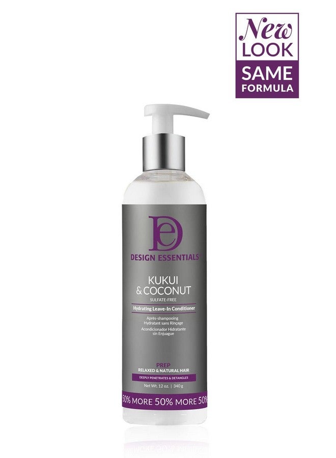 Design Essentials Kukui And Coconut Hydrating Leavein Conditioner Sulfate Free 340 G / 12 Oz - Image 4