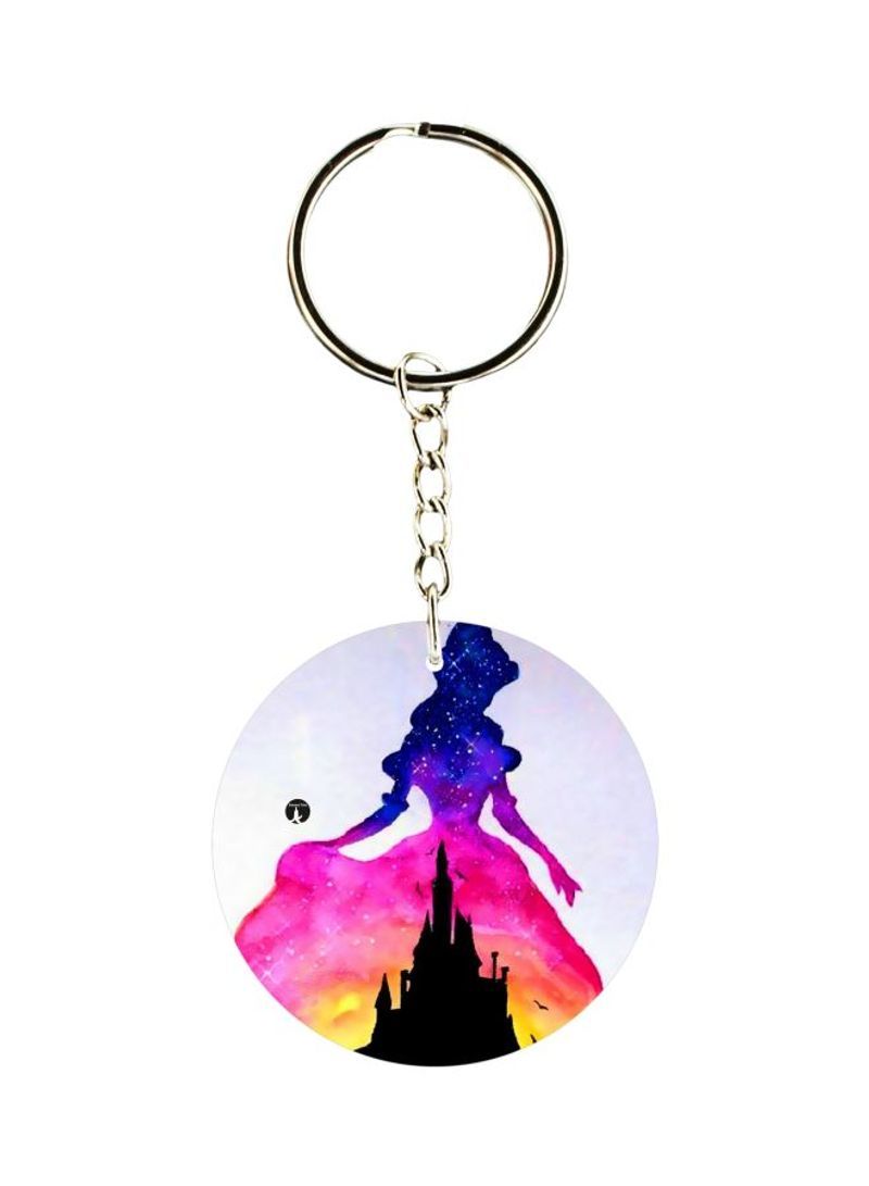 RKN Printed Plastic Keychain