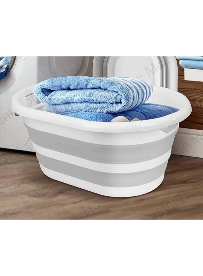 باسكت غسيل قابل للطي – تصميم عملي لتوفير المساحة وسهولة الاستخدام، خامة عالية الجودة وسعة كبيرة تناسب الاستخدام اليومي (C) - Image 2