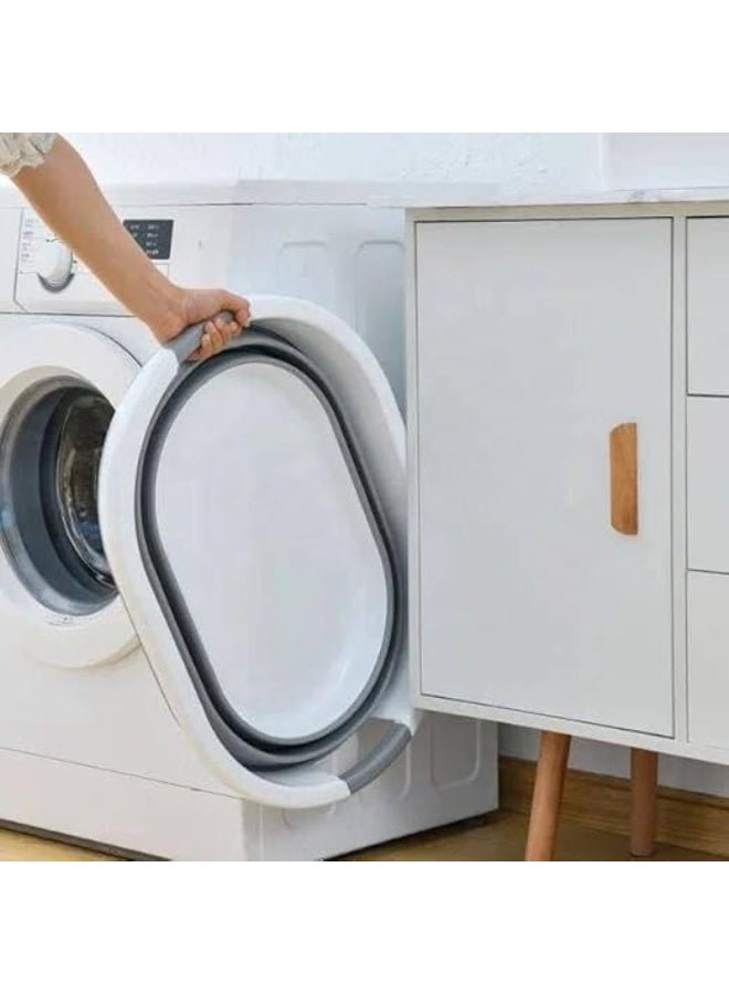 باسكت غسيل قابل للطي – تصميم عملي لتوفير المساحة وسهولة الاستخدام، خامة عالية الجودة وسعة كبيرة تناسب الاستخدام اليومي (C) - Image 4