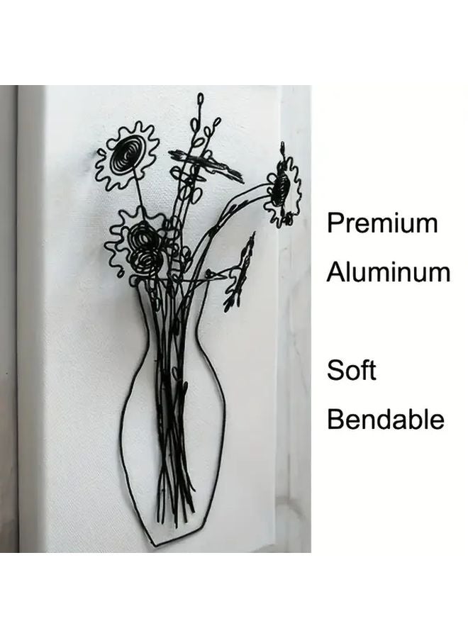 1 5 مم × 10 م سلك ألومنيوم مرن لأعمال بونساي والنمذجة والتشكيل - Image 3