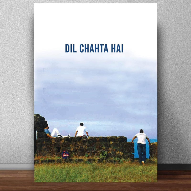 GRAY WALL Good Hope Matte paper 300gsm Bollywood Movie Dil Chata Hai Movie Poster multicolour Print 13 inch x 19 inch - Image 1