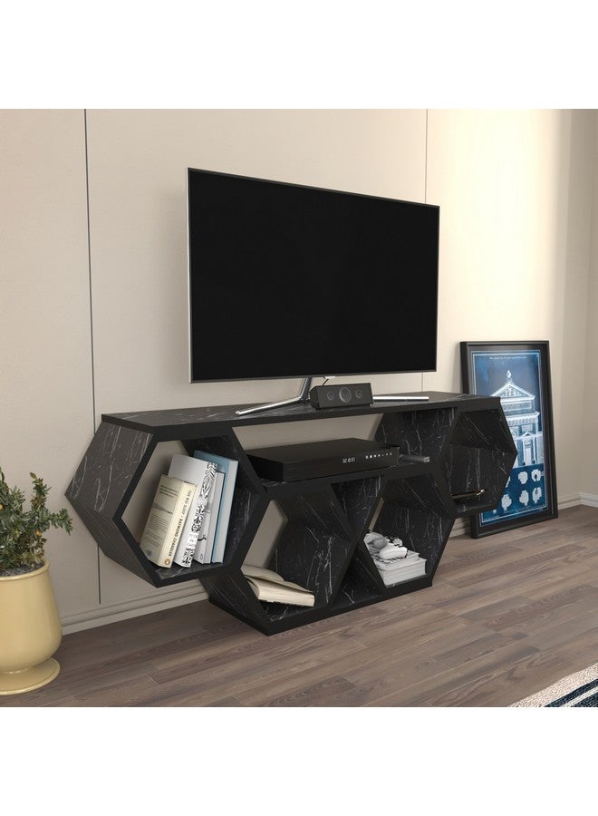 Home Box Asta Tv Unit For Tvs Up To 60 Inches 55.5 X 140 X 26.6 Cm - Image 1